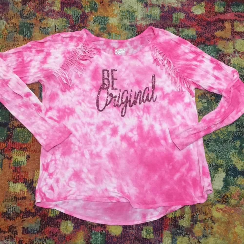Justice For Girls Size 20 Long Sleeve Shirt SOFT